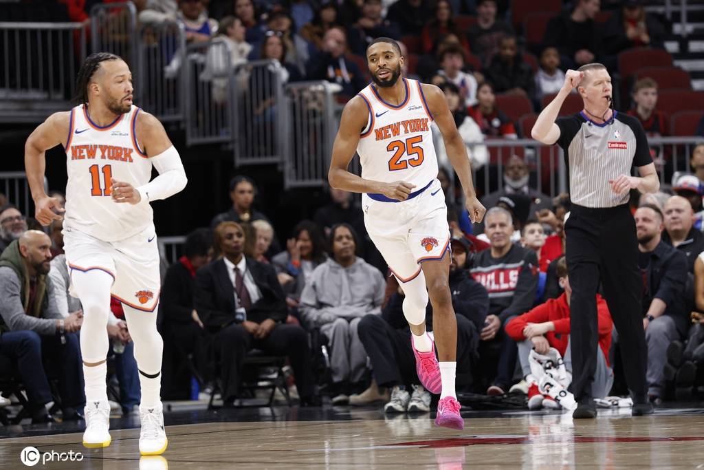 唐斯28+11布伦森19分 尼克斯送公牛9连败